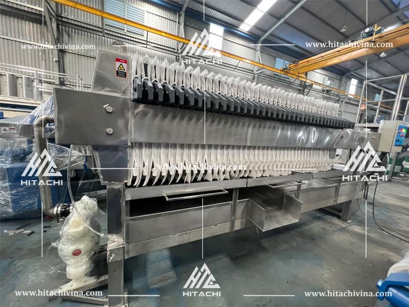 Máy ép lọc thực phẩm 1500×1500 mm hình 2