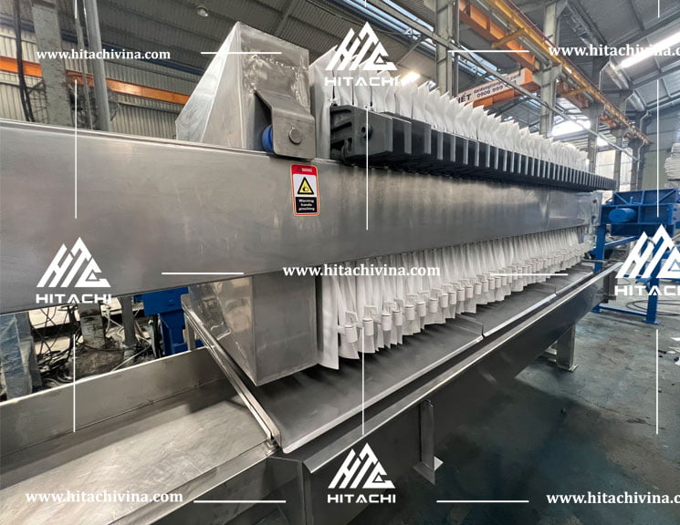 Máy ép lọc thực phẩm 2000x2000 mm hình 2