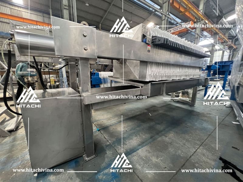 Máy ép lọc bột gạo làm bún hình 5