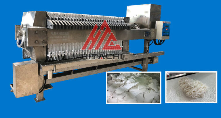 Máy ép lọc bột gạo làm bún