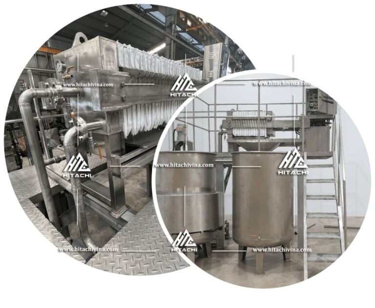 Máy ép lọc bột mì hình 1