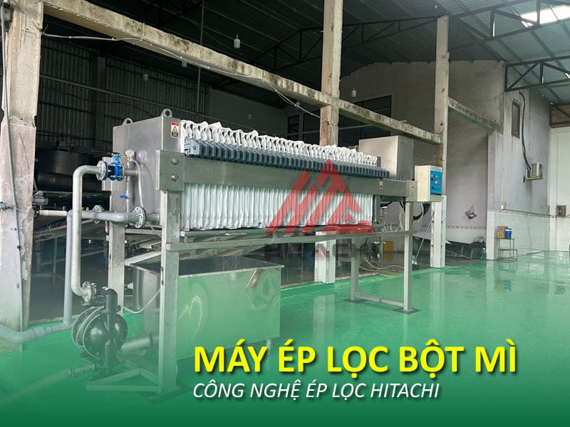 Máy ép lọc bột mì