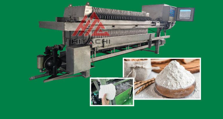 Máy ép lọc bột mì