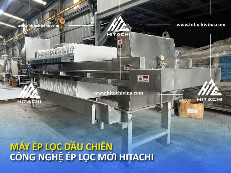 Máy ép lọc dầu chiên hình 1