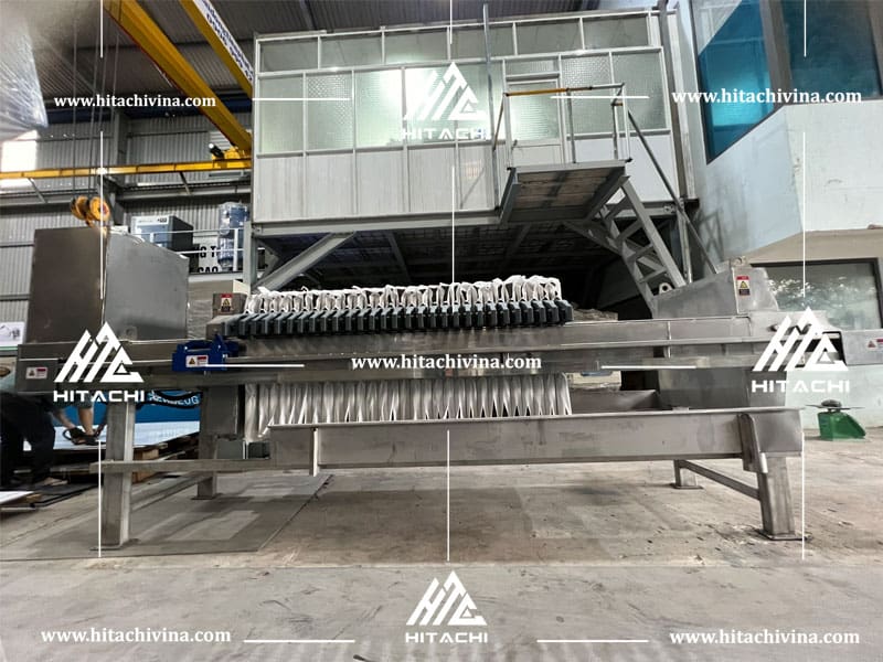 Máy ép lọc dầu chiên hình 2