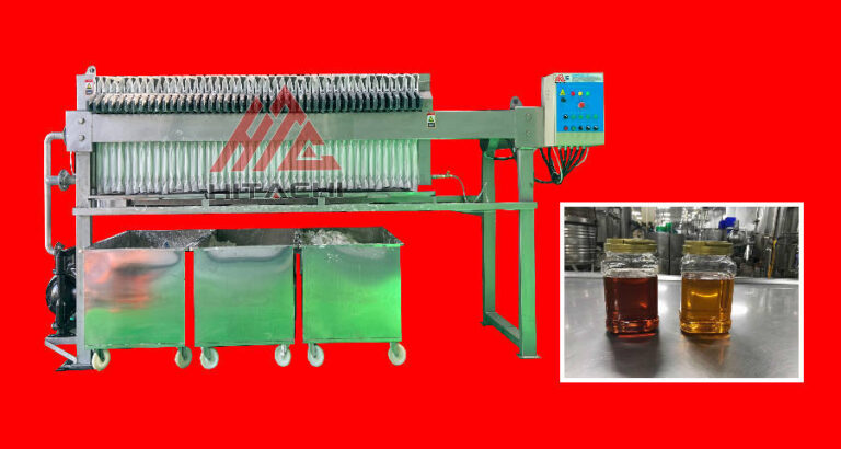 Máy ép lọc dầu chiên