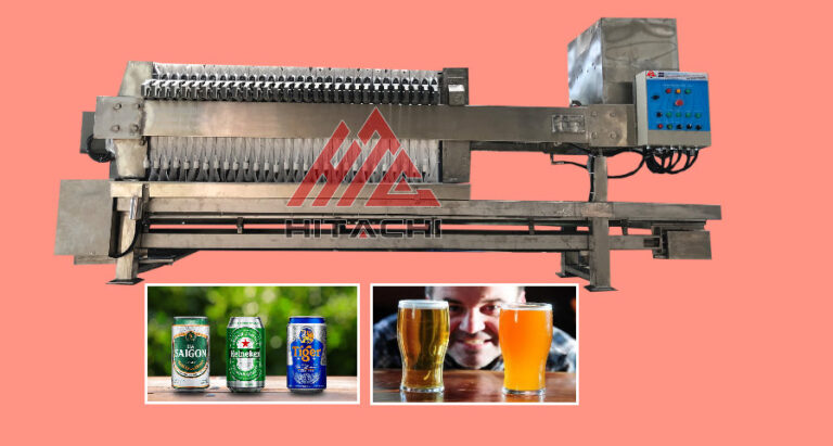 Máy ép lọc bia tươi