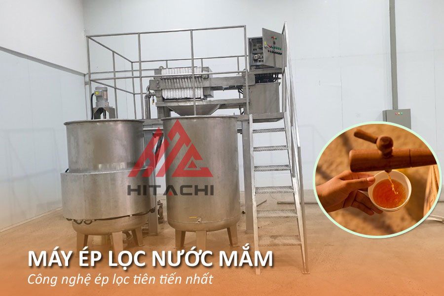 Máy ép lọc nước mắm