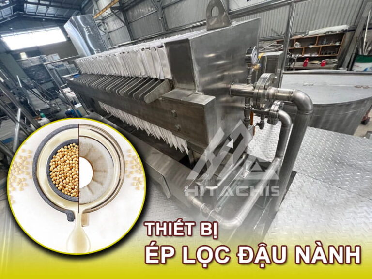 Máy ép lọc đậu nành