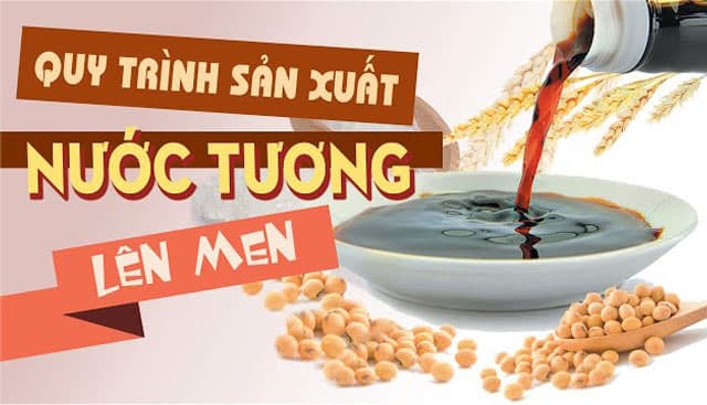 Quy trình sản xuất nước tương
