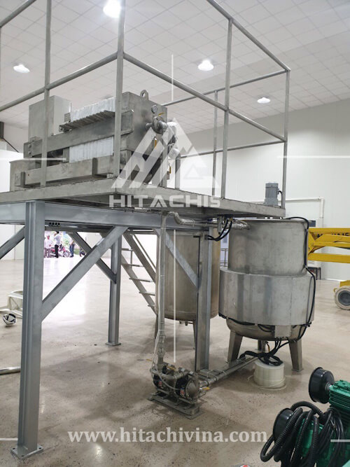 Máy ép lọc dầu ô liu hình 3