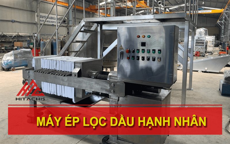 Máy ép lọc dầu hạnh nhân