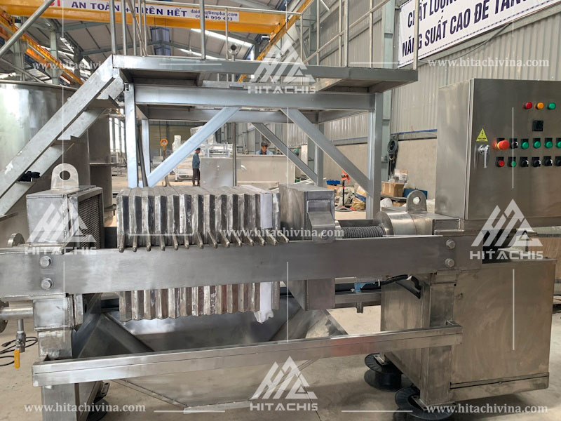 Máy ép lọc bột sắn 1