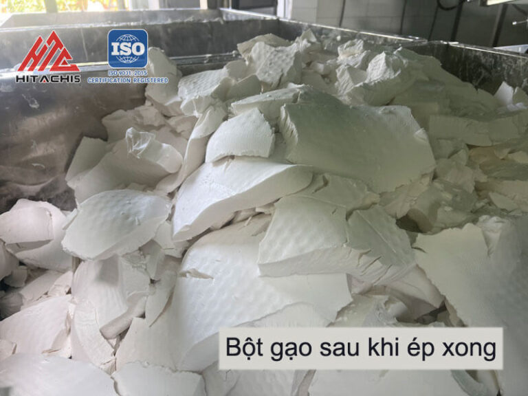 Ép lọc tinh bột gạo
