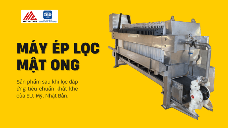 Máy ép lọc mật ong