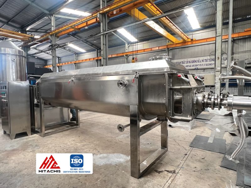 Máy sấy bùn xử lý nước thải 1