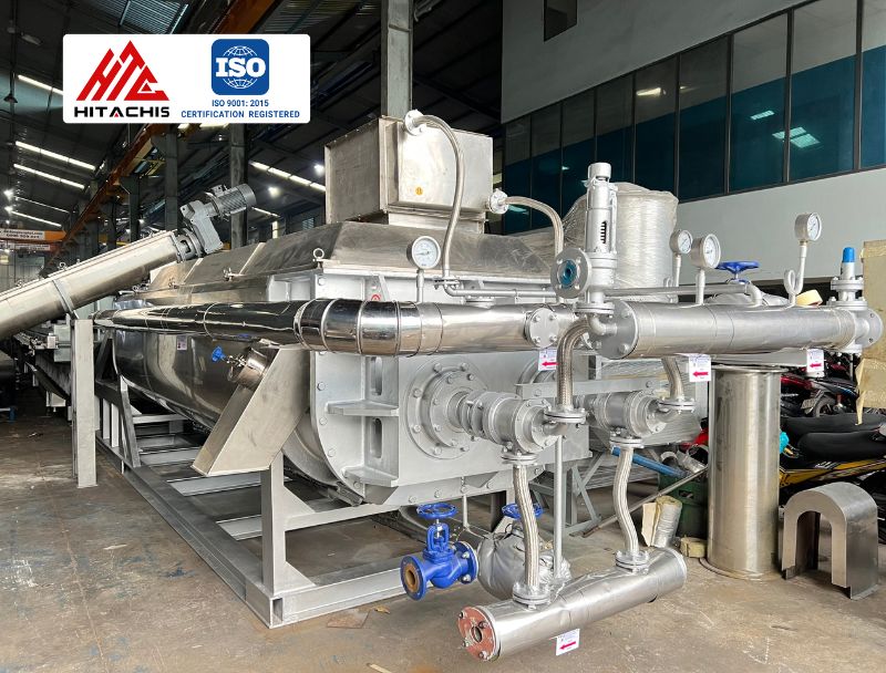 Máy sấy bùn xử lý nước thải 3